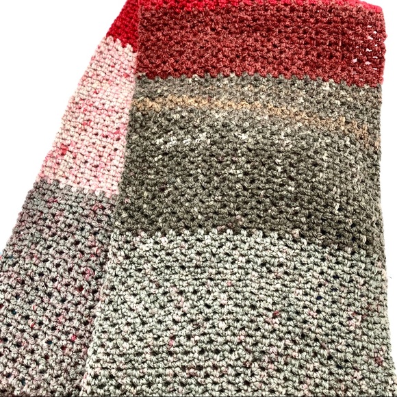 Knitted Scarf Multi Color - Picture 2 of 6